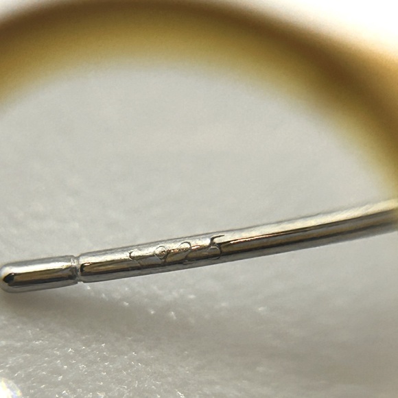 Genuine Garnet 925 Sterling Silver Heart Earrings - Picture 8 of 9